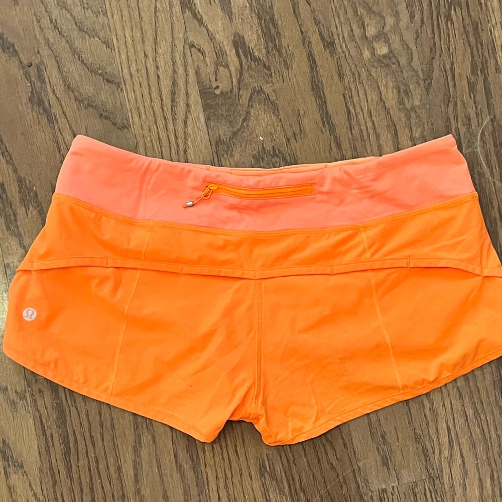 lululemon speed short size 8